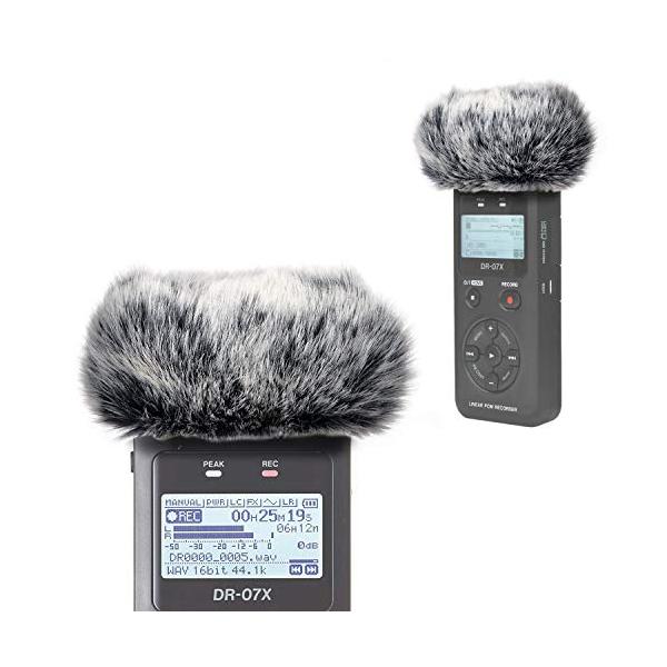 DR07X Tascam DR-07X DR-07MKII ポータブルデジタルレコーダー用ウィンドスクリーンマフ DR07X マイク ウィンドス