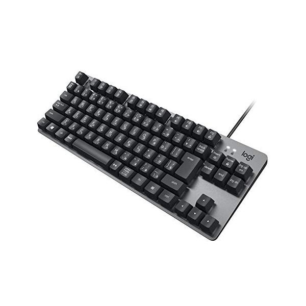 他サイト： ロジクール K835GPR 有線 メカニカルキーボード 赤軸 リニア テンキーレス コンパクト メカニカル キーボード 有線キーボード グラファの商品画像