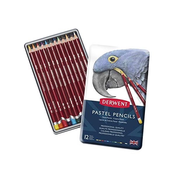 Derwent ダーウェント 色鉛筆 パステルペンシル 12色セット 32991