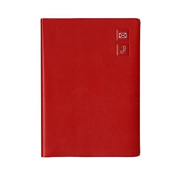 ダイゴー 大きく書ける住所録 B6 レッド H8078