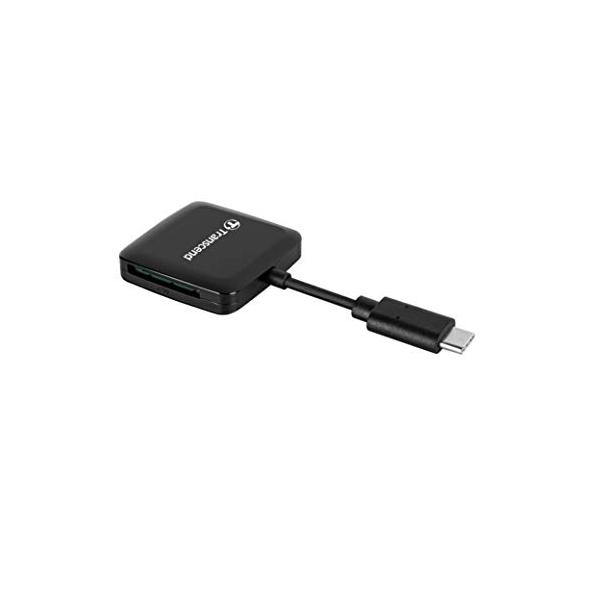 トランセンドジャパン USB Type-C カードリーダー USB 3.2 Gen 1 (SDHC/SDXC/microSDHC/microSD