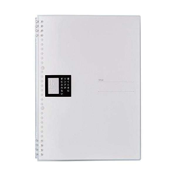 キングジム リングノート テフレーヌ 30穴 A4タテ 透明 9856TTE-T