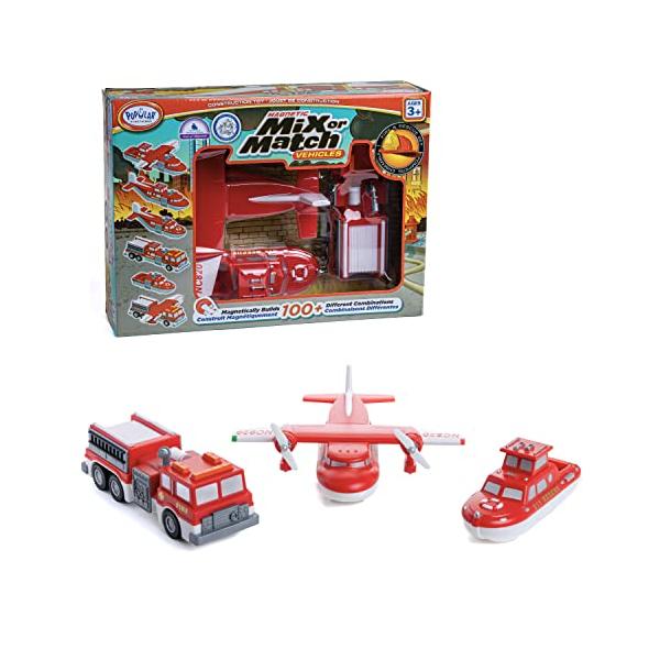 ボーネルンド ポピュラープレイシングス (POPULAR PLAYTHINGS) ミックス&amp;マッチ ファイヤー&amp;レスキュー 3歳頃 PPT603