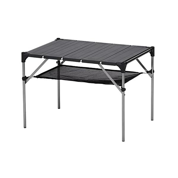 武田コーポレーション 【テーブル・折りたたみ・アウトドア・アルミ】 ブラック 56.5×40.5×37cm コンパクトアルミテーブル CAL21