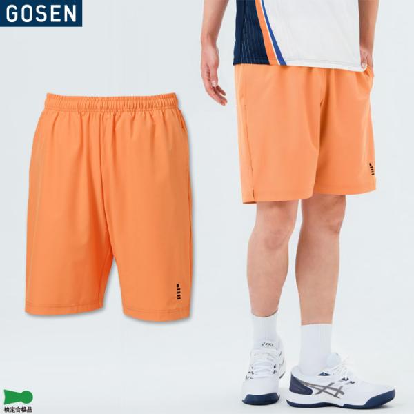 バドミントン ハーフパンツ ユニフォーム GOSEN ゴーセン バドミントン ハーフパンツ PP2440 ユニ 男女