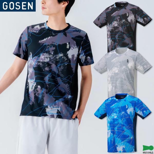 GOSEN ゴーセン ゲームシャツ バドミントンウェア T2554 ユニ