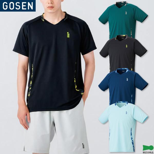 GOSEN（ゴーセン） ゲームシャツ バドミントンウェア T2622 ユニ 男女