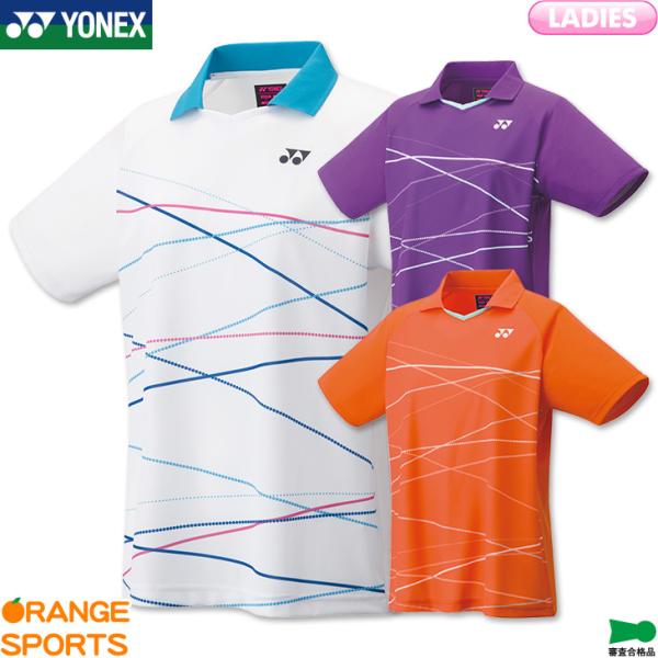 YONEX '25 WORLD COLLECTION ゲームシャツ(WOMEN) ヨネックス YONEX ソフトテニスウェア レディース ゲームシャツ