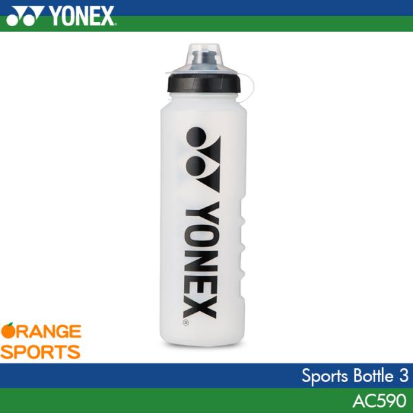 YONEX(ヨネックス)のスポーツボトル3です。サイズ：1リットルボトル：ポリエチレン飲み口：ゴム、ポリエチレンキャップ：ポリプロピレン