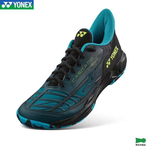 YONEX バドミントンシューズ 水色/オレンジ 新品　カスケードドライブ YONEX バドミントンシューズ 水色/オレンジ 新品 カスケード