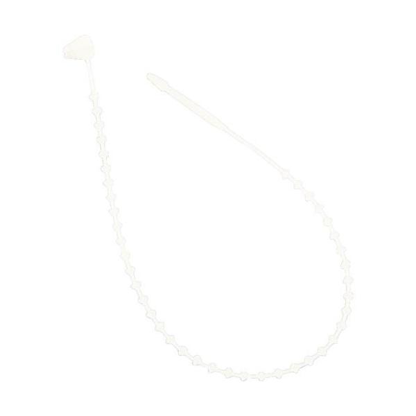 [特長]●札やタックの固定用に使用できます。[仕様]●ループ長さ(mm)：150●結束径(mm)：36●色：乳白●ピン長さ(mm)：150●幅(mm)：1.8●長さ(mm)：150●最大結束径(mm)：36●屋内用●使用温度範囲：-40〜8...