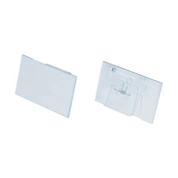 [特長]●リクライニング可動式のカード立てです。●クリップ付なので仕切板や棚に簡単にはさめます。[仕様]●色：クリア●幅(mm)：100●奥行(mm)：120●高さ(mm)：21●中紙サイズ(mm)：65×100●縦(mm)：100●横(m...