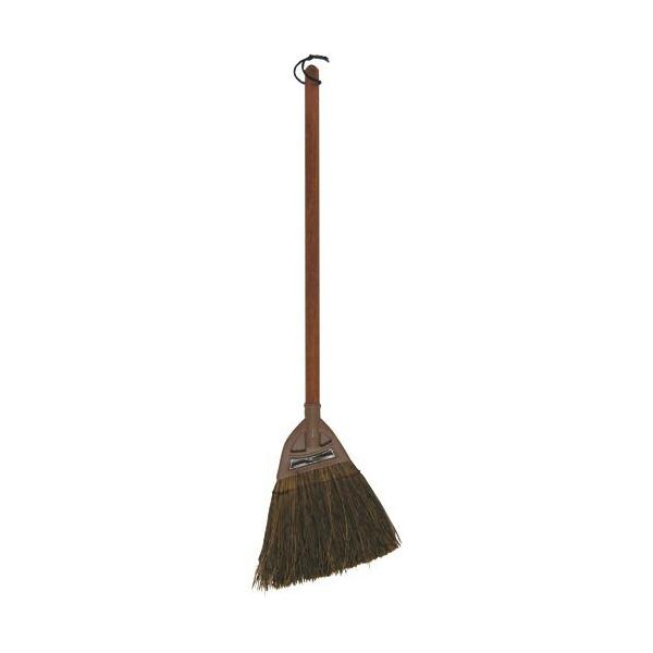 [特長]●穂はコシの強い赤シダを使用し、屋外の粗ごみの掃除に適しています。●木柄仕様の高級ホーキです。[仕様]●幅(mm)：230●長さ(mm)：740●穂の長さ(mm)：155●タイプ：赤シダ[材質／仕上]●毛：赤シダ●柄：竹●甲：ポリプ...