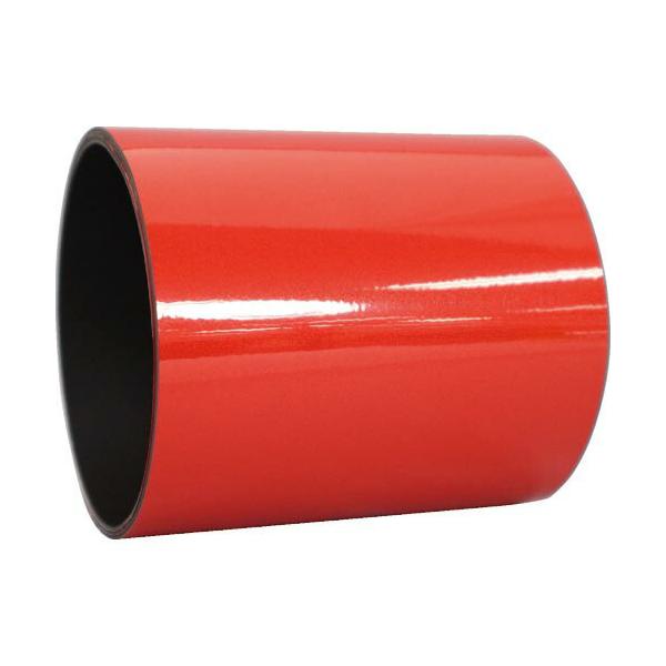 [特長]●表面に反射テープを貼り合わせたマグネットシートです。●マグネットは異方性のため強い磁力があります。●マグネットシートのため貼替えが簡単にできます。[仕様]●色：レッド●幅(mm)：100●長さ(m)：1●マグネット式(マグネット厚...