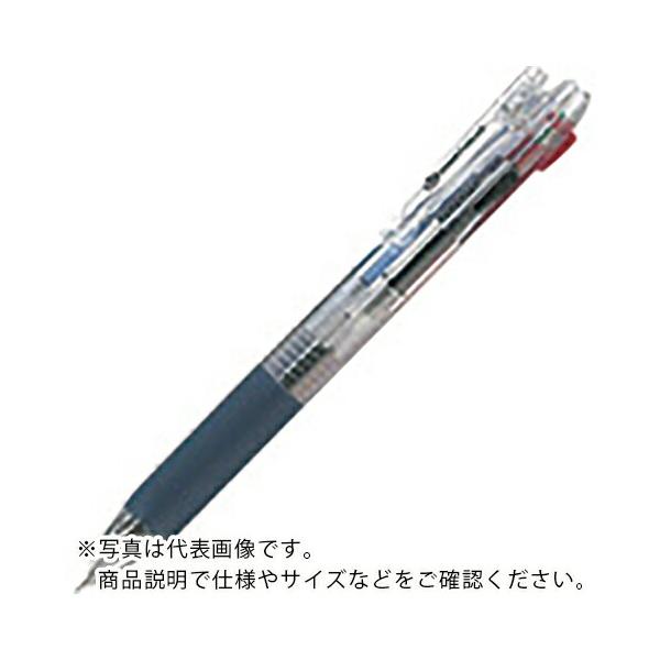 JTX 381590)多色ボ-ルペン透明4色10本 ( H038J-4C10 ) プラス(株