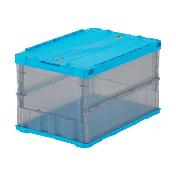 TRUSCO オリコン 薄型折りたたみコンテナ スケルコン 50L