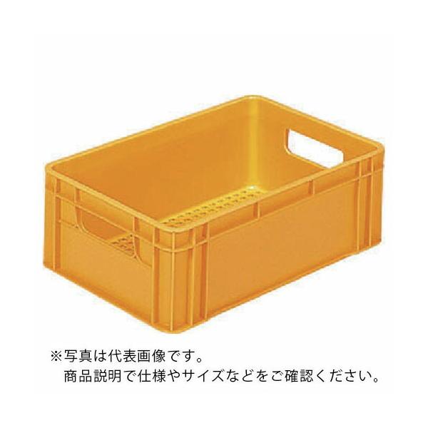 サンコー 飲料輸送用容器 202106 ミルククレートI-40-2(牛乳瓶180~220ml×40本用) オレンジ ( 202106OR00 O ) (メーカー取寄)