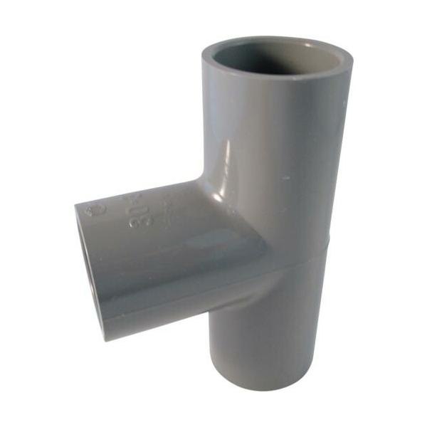 [特長]●硬質ポリ塩化ビニール樹脂から作られ、人体に無害で水に色や臭いがつきません。[仕様]●塩ビ管呼び径：30×30●寸法(mm)D：46●寸法(mm)D1：46●寸法(mm)H：65●寸法(mm)H1：65●使用温度範囲：5〜40℃●最...