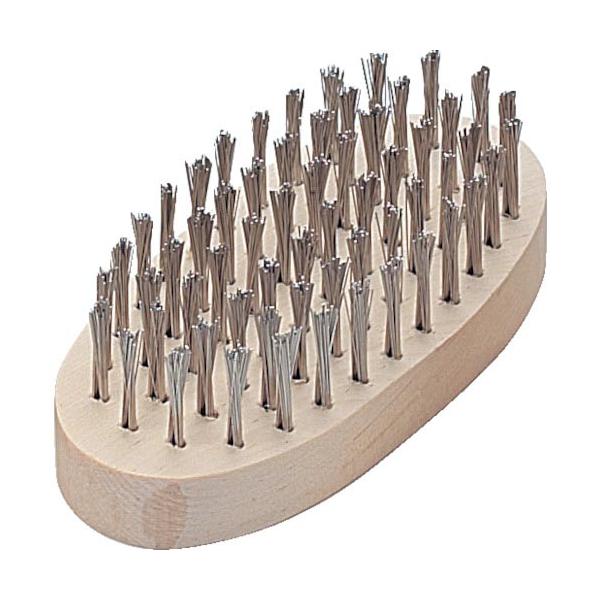 [特長]●幅が広いため広い面積の作業に適しています。●ワイヤとステンレスと真鍮、ゴールドメッキ線を用意しました。[仕様]●毛材：ステンレス(SUS304)●行数(行)：6●線径(mm)：0.30●植付(mm)：100●毛丈(mm)：20●全...