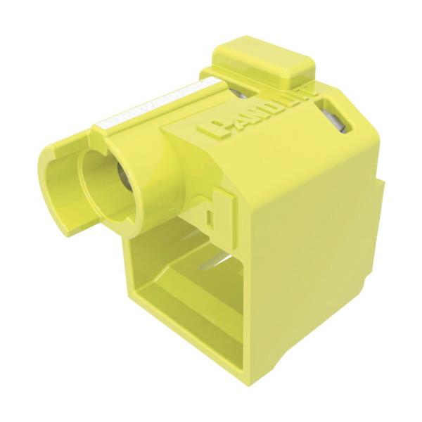 パンドウイットパッチコードロック(LANケーブルロック)黄色145個 PANDUIT ( パンドウイット ) パッチコードロック（LANケーブル