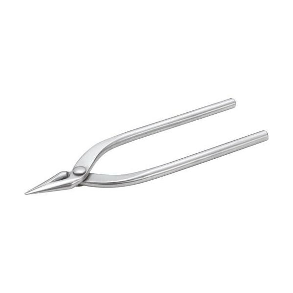 [特長]●標準タイプです。●くわえ部にギザがなく相手に傷が付きにくいです。[仕様]●全長(mm)：120●先端形状：標準[材質／仕上]●ステンレス（SUS410）