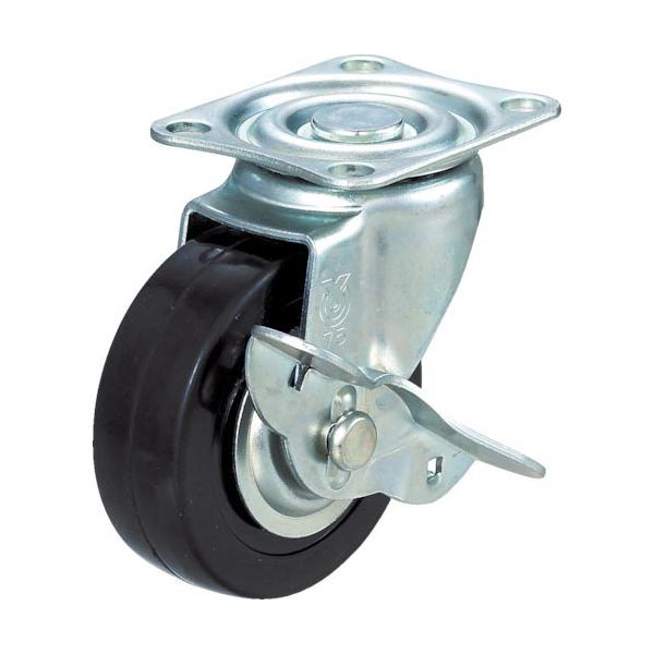 [仕様]●許容荷重(kgf)：61.2●車輪径D(mm)：75●車輪幅(mm)：25●取付ピッチX(mm)：55●取付穴径P(mm)：8.8●取付高H(mm)：93●取付座B(mm)：58●取付ピッチY(mm)：42●取付座A(mm)：70...