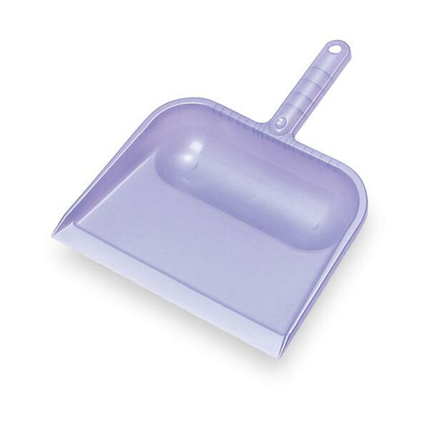 [特長]●再生樹脂からできているリサイクル製品のチリトリです。[仕様]●色：アクアブルー●幅(mm)：270●奥行(mm)：330●高さ(mm)：60[材質／仕上]●本体・柄：再生ポリプロピレン