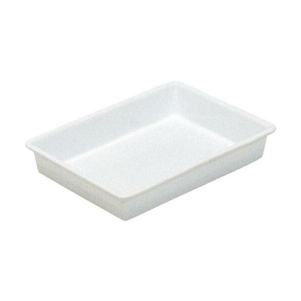 [特長]●内側、外側とも凹凸のない滑らかな表面です。[仕様]●容量(L)：4.6●色：ホワイト●外形寸法(mm)間口：374●外形寸法(mm)奥行：273●外形寸法(mm)高さ：64●有効内寸(mm)間口：329●有効内寸(mm)奥行：22...