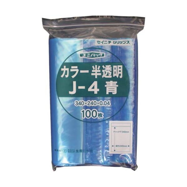 [特長]●スタンダードなフィルム厚0.04mmのチャック付ポリエチレン袋です。[仕様]●色：半透明ブルー●縦(mm)：340●横(mm)：240●厚さ(mm)：0.04●食品衛生法適合（ポジティブリスト適合）[材質／仕上]●ポリエチレン（P...