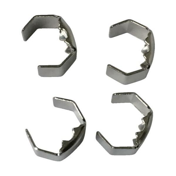 ユタカメイク　金具　端末爪　５ｍｍ×８ｍｍ　４個入り ( KM-01 )