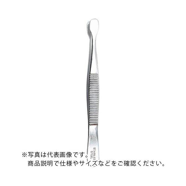 他サイト： P・TOOL オールステンレス ピンセット ( 04612 ) (株)イチネンアクセス ツール事業 (メーカー取寄)の商品画像
