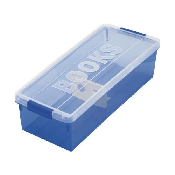 他サイト： 伊勢藤　コミック本収納ケース　ブックス　ブルー ( I-179-BR )の商品画像