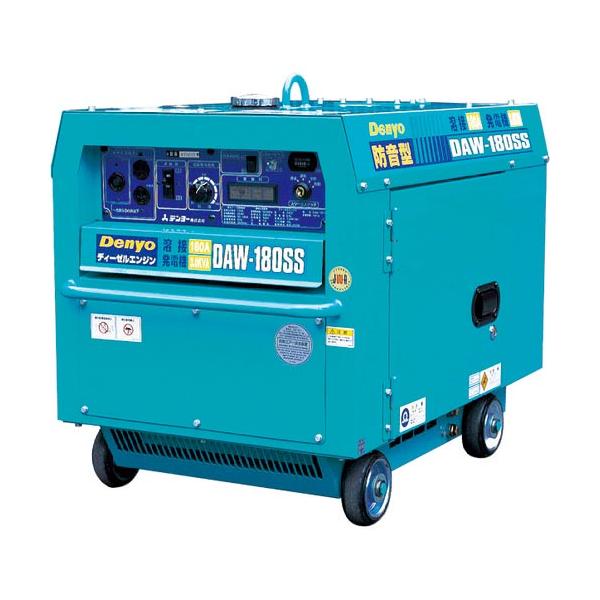 ABC様が購入されました。 防音型エンジン溶接機 Denyo Denyo ( デンヨー ) ディーゼル防音型エンジン溶接機 溶接棒径2．0