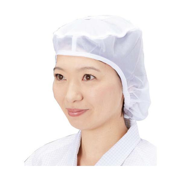 [特長]●頭髪落下防止に役立ちます。●メッシュ構造で蒸れにくいクリーン用インナーキャップです。[仕様]●色：ホワイト●サイズ：フリー●ISO ClaSS(相当)：6(Fed／STDクラス1000)●ISO Class6(Fed／STDクラス...