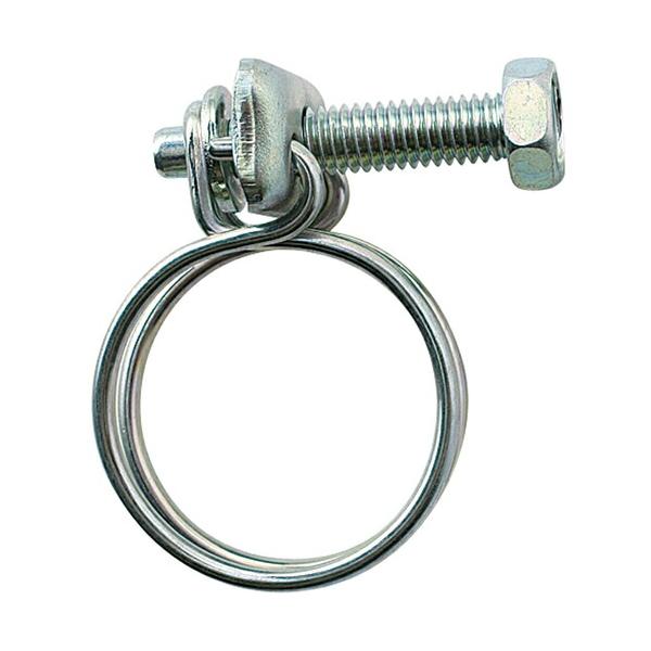 [特長]●ワイヤータイプのドライバー締めホースバンドです。[仕様]●最大径(mm)：13●最小径(mm)：11●厚さ(mm)：1●ねじサイズL：M3×16[材質／仕上]●スチール●バンド・ネジ：鋼、メッキ●ワッシャー・ナット：鋼、メッキ[注...