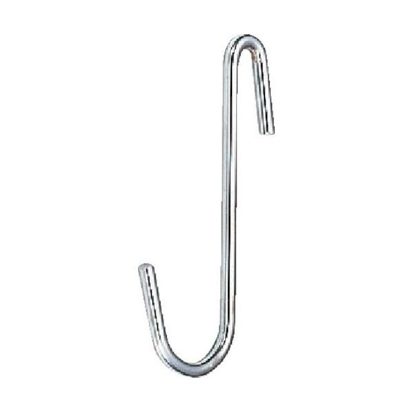 [仕様]●フック寸法 径×長さ(mm)：4×86×30●最大積載量(kg/個)：1●形状：Sカン[材質／仕上]●スチール（クロムメッキ仕上げ）