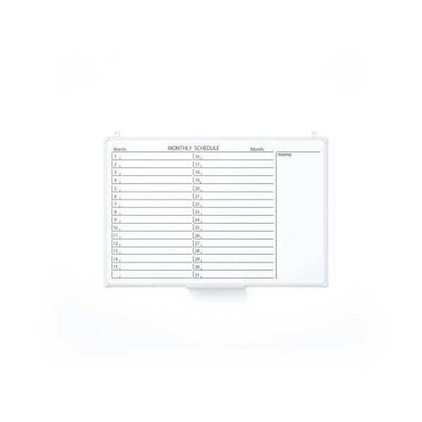 他サイト： PLUS 428992)ボード壁掛月予定  ( PWK2-0906SST )の商品画像