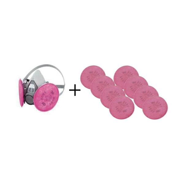3M 【セール品】取替式防じんマスク(RL3国家検定合格品) 6000/2091-RL3