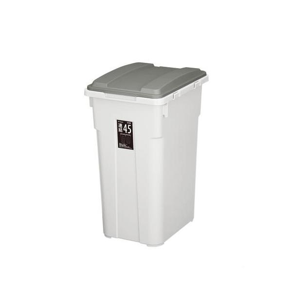 他サイト： TONBO ゴミ箱 連結カラー分別ペール45 ダークグレー ( 02133 )の商品画像