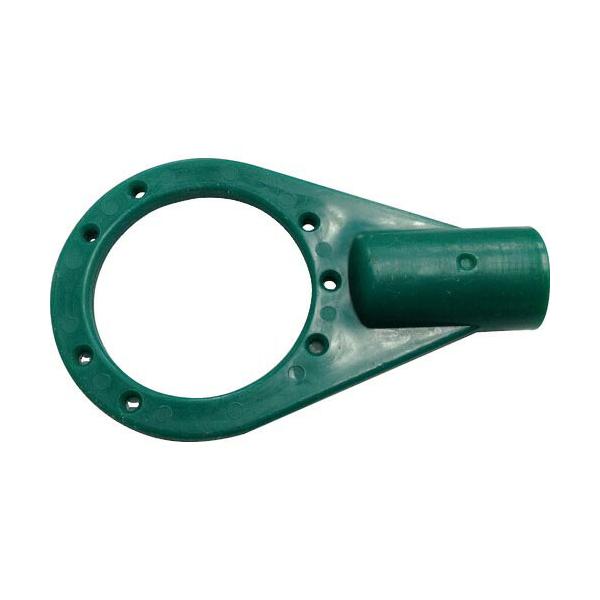 [特長]●コーンバーのリング交換に使用します。●硬質プラスチック製で丈夫です。[仕様]●色：緑●幅(mm)：115●高さ(mm)：185●リング内径(mm)：90●適合コーンバーサイズ：φ34mm●φ34mmのコーンバーに適合[材質／仕上]...