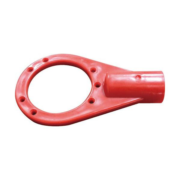 [特長]●コーンバーのリング交換に使用します。●硬質プラスチック製で丈夫です。[仕様]●色：赤●幅(mm)：115●高さ(mm)：185●リング内径(mm)：90●適合コーンバーサイズ：φ34mm●φ34mmのコーンバーに適合[材質／仕上]...