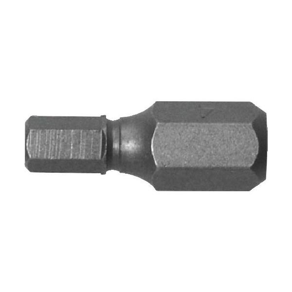 [特長]●狭いスペースでのネジ回しに便利です。●ビットの取り外し簡単溝付きビットです。[仕様]●対辺(mm)：2.0●全長(mm)：19●シャンク径(mm)：6.35●シャンク径：6.35mm[材質／仕上]●クロム・モリブデン・バナジウム鋼