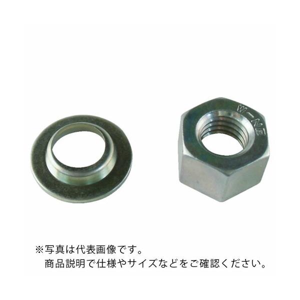 [特長]●凹型ナットと偏芯凸型座金の組合せ作用で強力な緩み止め効果を発揮します。●シングルナットで汎用工具で締め込み作業は一回でできますのでダブルナット型や抵抗型に比べて速く簡単に作業ができます。[仕様]●呼び径：M6×1.00●二面幅寸法...