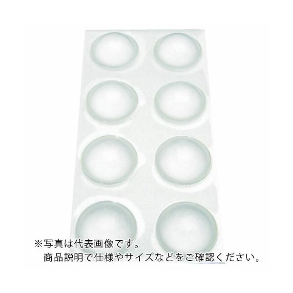 [特長]●ゴムのような弾力性で衝撃を吸収して音やキズを防止します。●粘着剤付きで取り付けが簡単です。[仕様]●形状：丸●直径(mm)：16.0●高さ(mm)：7.9●色：透明●使用温度：-18〜82.2℃[材質／仕上]●ウレタン[注意]●強...