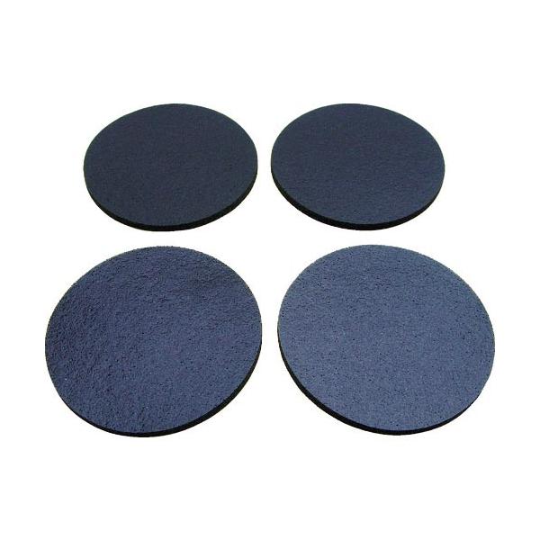 [特長]●ＥＰＤＭの弾力性で衝撃を吸収し、音やキズを防止します。●特殊表面加工ですべり止め効果は抜群です。●粘着剤付きで取り付けが簡単です。●ＥＰＤＭスポンジの弾力性で衝撃を吸収し、音やキズを防止します。[仕様]●形状：丸●厚さ(mm)：2...