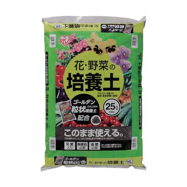他サイト： IRIS 524465 花・野菜の培養土 ゴールデン粒状培養土配合 25L (1袋入) ( HYG-25L )の商品画像