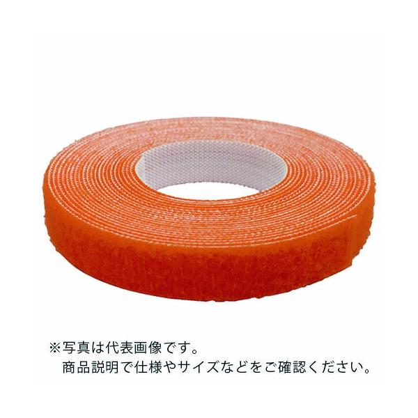ユタカメイク　マジックテープ　超薄型マジックバンド　１０ｍｍ×３ｍ　オレンジ ( G-826 )