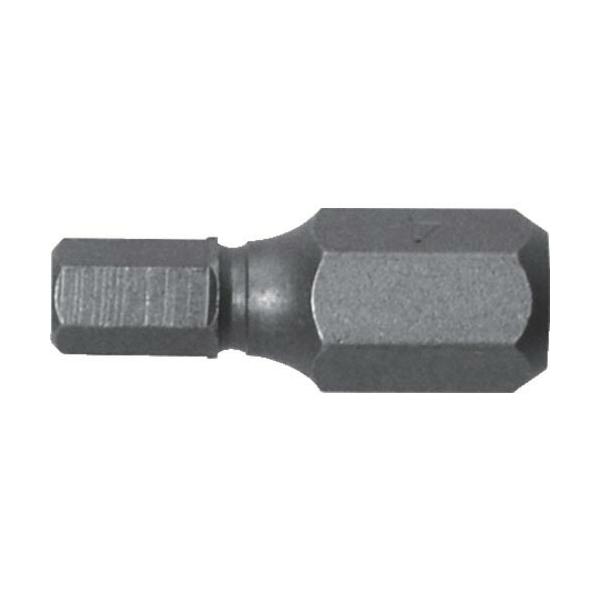 [特長]●狭いスペースでのネジ回しに便利です。●ビットの取り外し簡単溝付きビットです。[仕様]●対辺(mm)：4.0●全長(mm)：19●シャンク径(mm)：6.35●シャンク径：6.35mm[材質／仕上]●クロム・モリブデン・バナジウム鋼