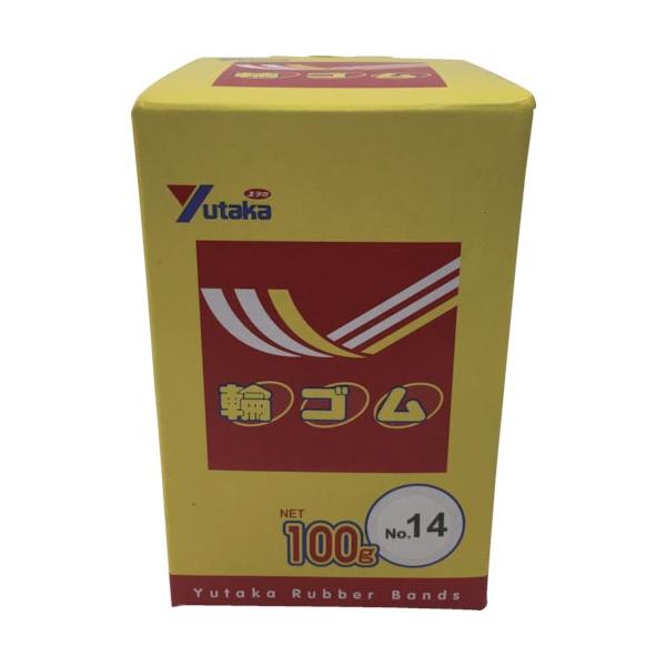ユタカメイク　輪ゴム箱入り　＃１４　１００ｇ ( TTB-1410 )