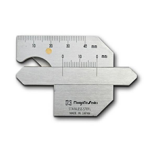 SK 溶接ゲージ(脚長/余盛/すみ肉のど厚/開先角度/ルート間隔) ( WG-1